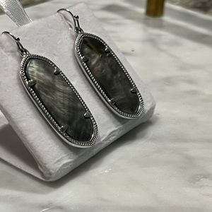 Kendra Scott Silver Elle Earrings